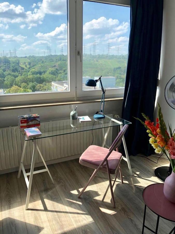 Grosses Appartement Mit Aussichtsbalkon Ludwigsburg Exterior foto